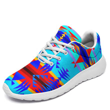 Load image into Gallery viewer, Between the Mountains Blue Ikkaayi Sport Sneakers
