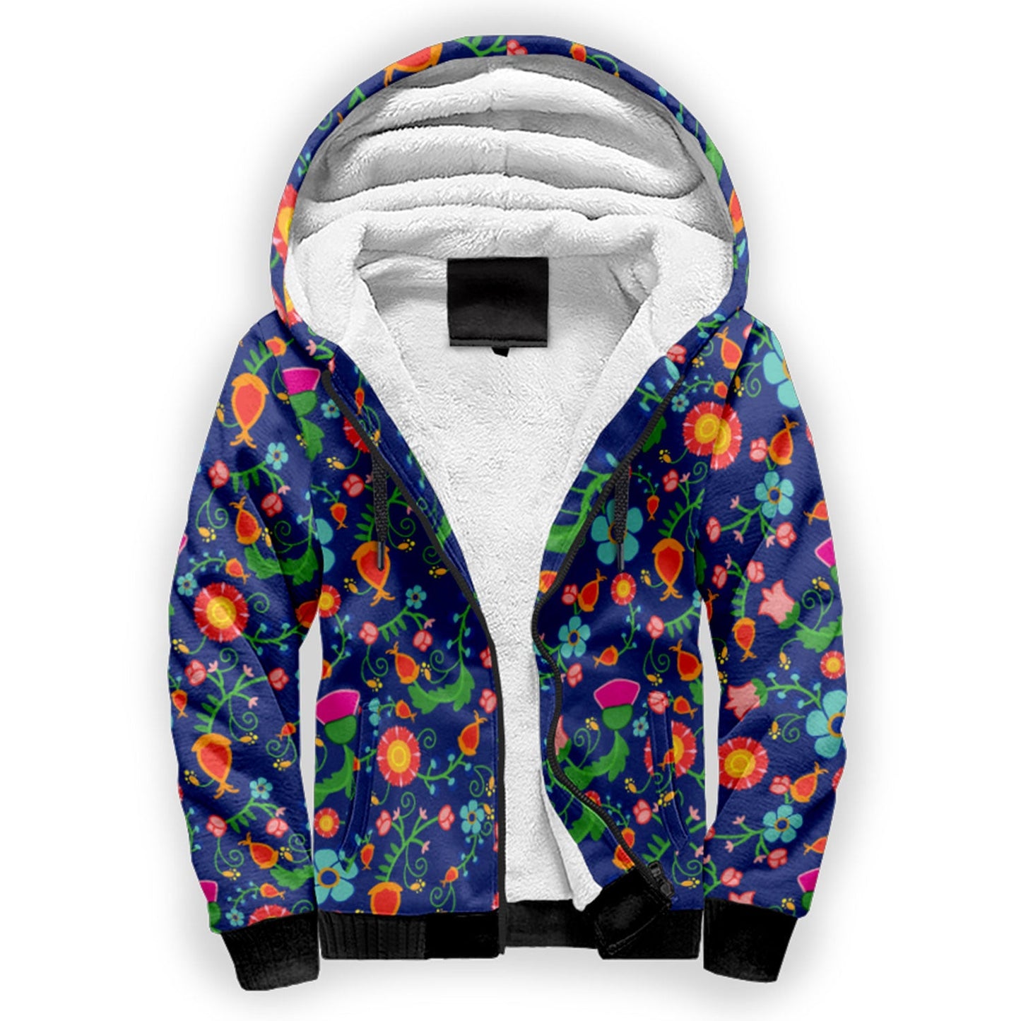 Bee Spring Twilight Sherpa Hoodie
