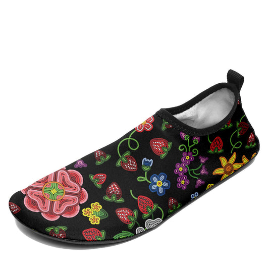 Berry Pop Midnight Kid's Sockamoccs Slip On Shoes