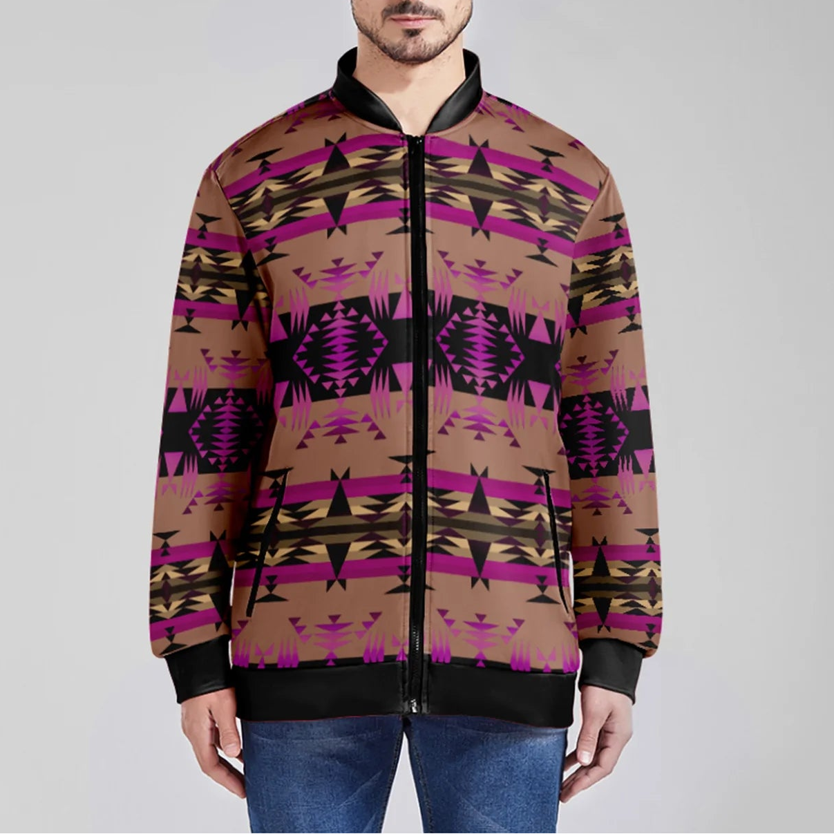 Between the Mountains Berry Youth Lightweight Jacket