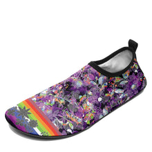 Load image into Gallery viewer, Culture in Nature Purple Kid&#39;s Sockamoccs Slip On Shoes
