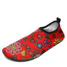 Load image into Gallery viewer, Berry Pop Fire Kid&#39;s Sockamoccs Slip On Shoes
