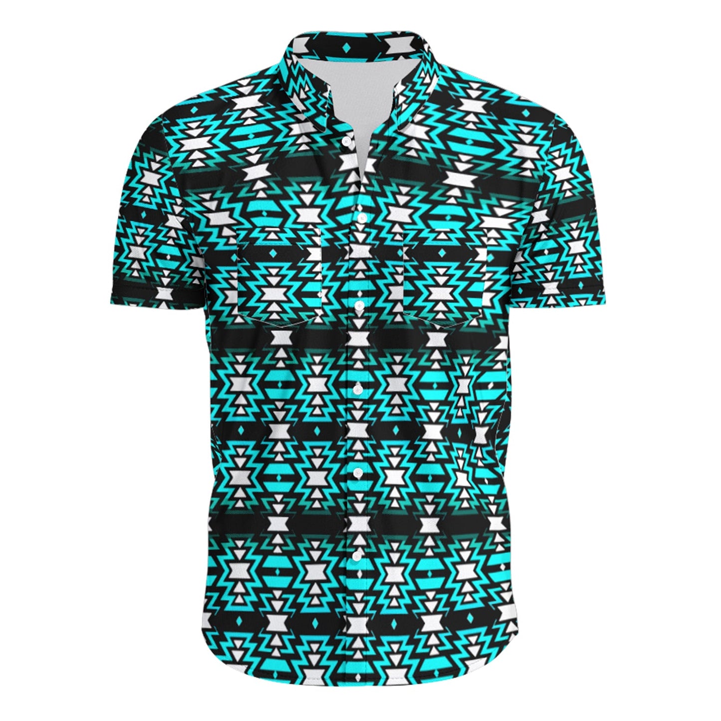 Black Fire Firefly Short Sleeve Button Up