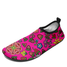 Load image into Gallery viewer, Berry Pop Blush Kid&#39;s Sockamoccs Slip On Shoes
