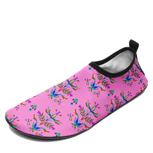 Load image into Gallery viewer, Dakota Damask Cheyenne Pink Kid&#39;s Sockamoccs Slip On Shoes
