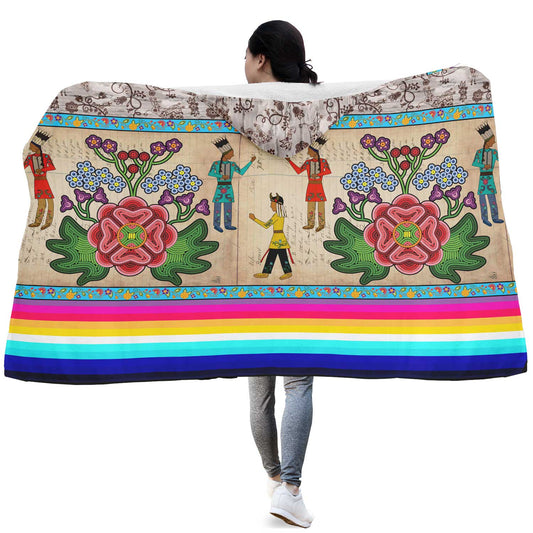 Kinship Ties Hooded Blanket