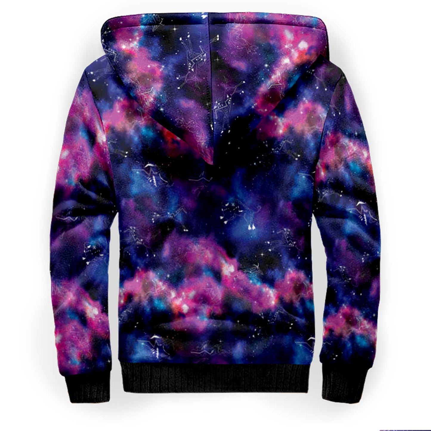 Animal Ancestors 1 Blue and Pink Sherpa Hoodie