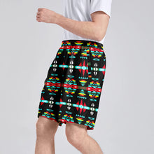 Load image into Gallery viewer, River Trail Sunset Athletic Shorts with Pockets
