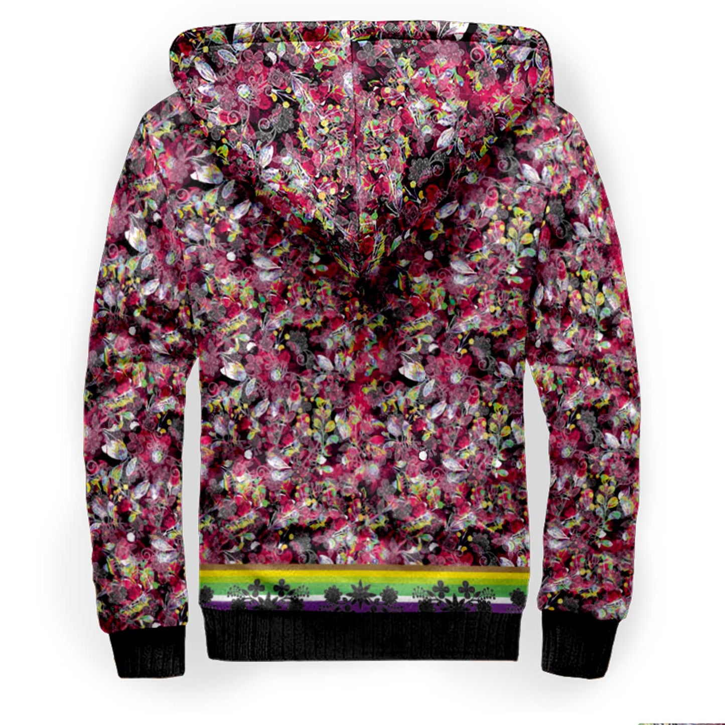 Culture in Nature Maroon Sherpa Hoodie