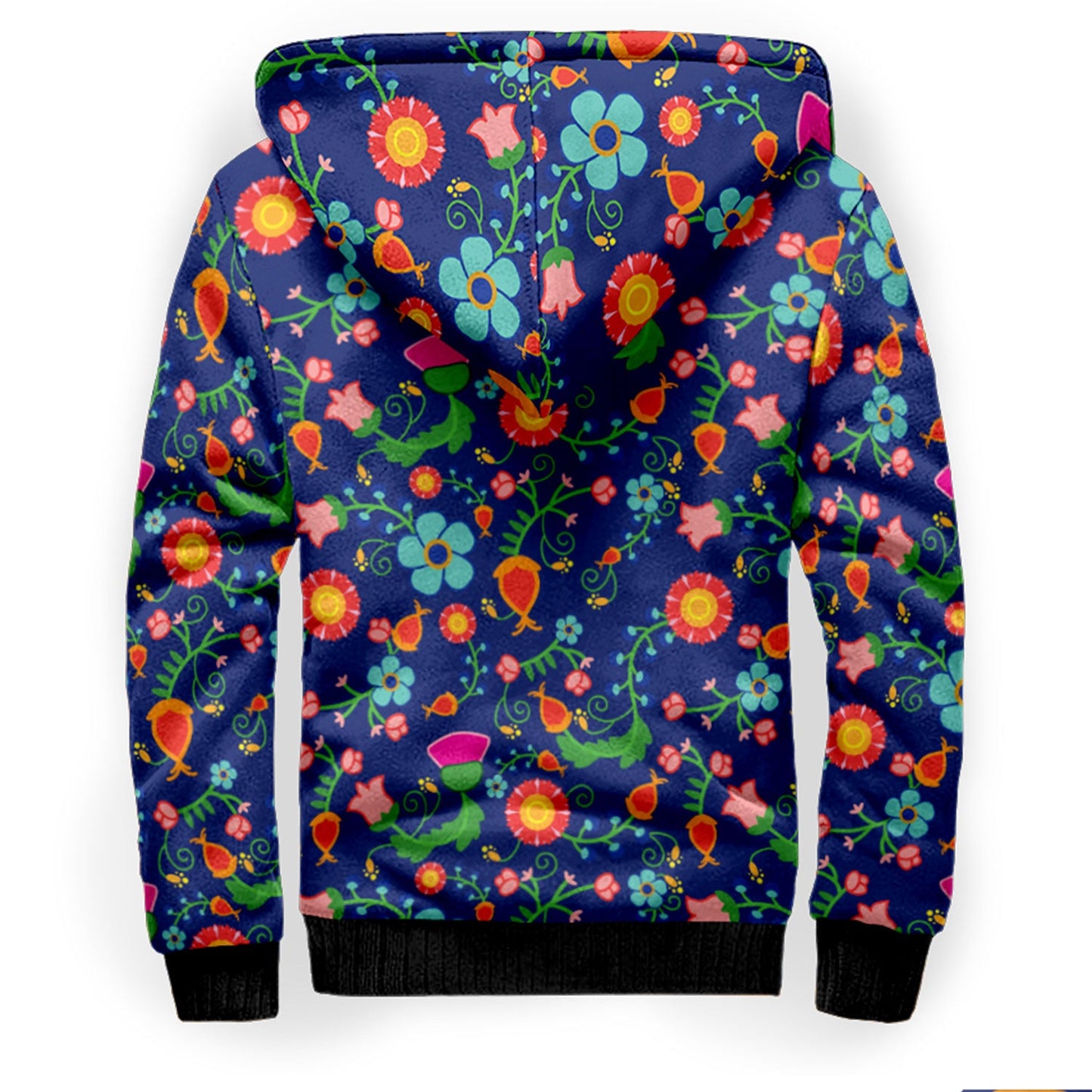 Bee Spring Twilight Sherpa Hoodie