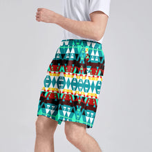 Load image into Gallery viewer, Writing on Stone Wheel Athletic Shorts with Pockets
