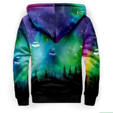 Load image into Gallery viewer, Aurora Medicine Animals Sherpa Hoodie
