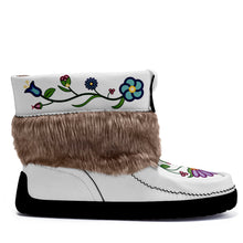 Load image into Gallery viewer, Winter Fire Leather MoccaLux Short Style with Fur
