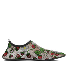 Load image into Gallery viewer, Strawberry Dreams Br Bark Kid&#39;s Sockamoccs Slip On Shoes
