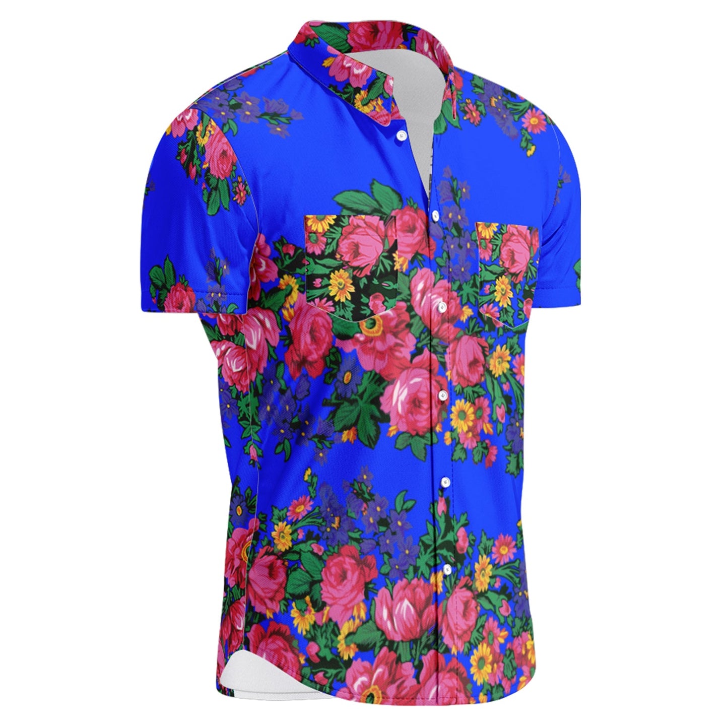 Kokum's Revenge Royal Hawaiian-Style Button Up Shirt