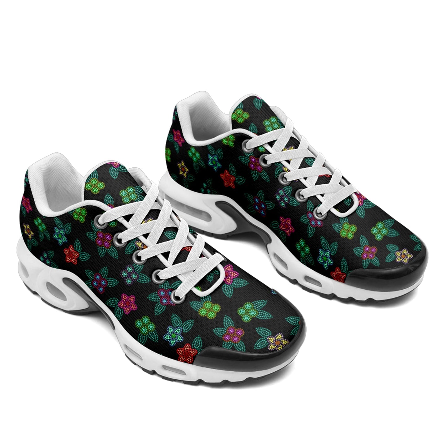 Berry Flowers Black Niowaa
