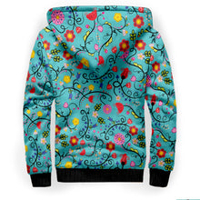 Load image into Gallery viewer, Nipin Blossom Sky Sherpa Hoodie
