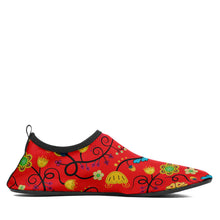 Load image into Gallery viewer, Nipin Blossom Fire Kid&#39;s Sockamoccs Slip On Shoes
