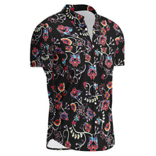 Load image into Gallery viewer, Floral Danseur Hawaiian-Style Button Up Shirt
