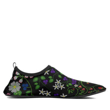 Load image into Gallery viewer, Grandmother Stories midnight Kid&#39;s Sockamoccs Slip On Shoes
