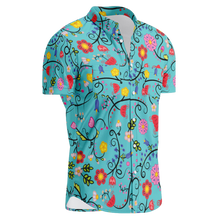 Load image into Gallery viewer, Nipin Blossom Sky Hawaiian-Style Button Up Shirt
