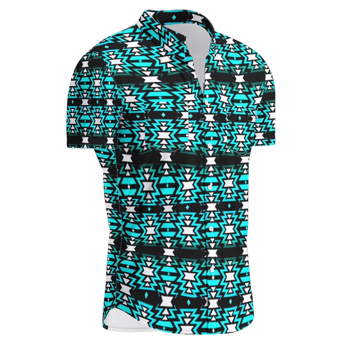 Black Fire Firefly Short Sleeve Button Up
