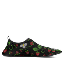 Load image into Gallery viewer, Strawberry Dreams Midnight Kid&#39;s Sockamoccs Slip On Shoes
