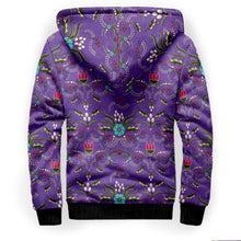 Load image into Gallery viewer, First Bloom Royal Sherpa Hoodie
