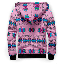 Load image into Gallery viewer, Sacred Trust Carnation Sherpa Hoodie
