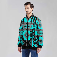 Load image into Gallery viewer, Chiefs Mountain Sky Youth Zippered Collared Lightweight Jacket
