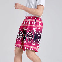 Load image into Gallery viewer, Royal Airspace Red Athletic Shorts with Pockets
