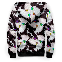 Load image into Gallery viewer, Eagle Feather Fans Sherpa Hoodie
