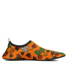 Load image into Gallery viewer, Strawberry Dreams Carrot Kid&#39;s Sockamoccs Slip On Shoes
