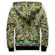 Load image into Gallery viewer, Culture in Nature Green Leaf Sherpa Hoodie
