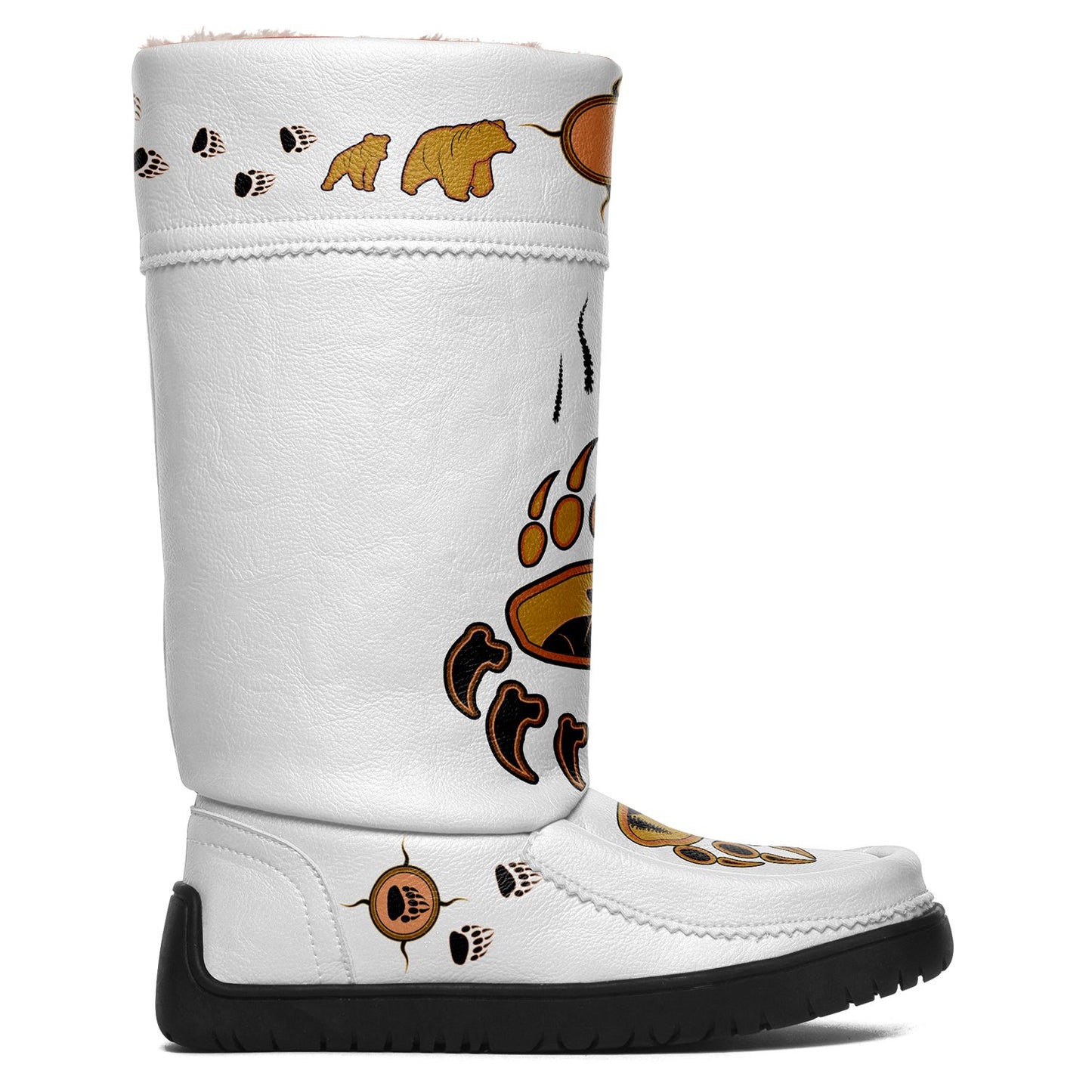 Bear Paw Tan Real Leather MocLux