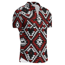 Load image into Gallery viewer, Taos Wool Hawaiian-Style Button Up Shirt
