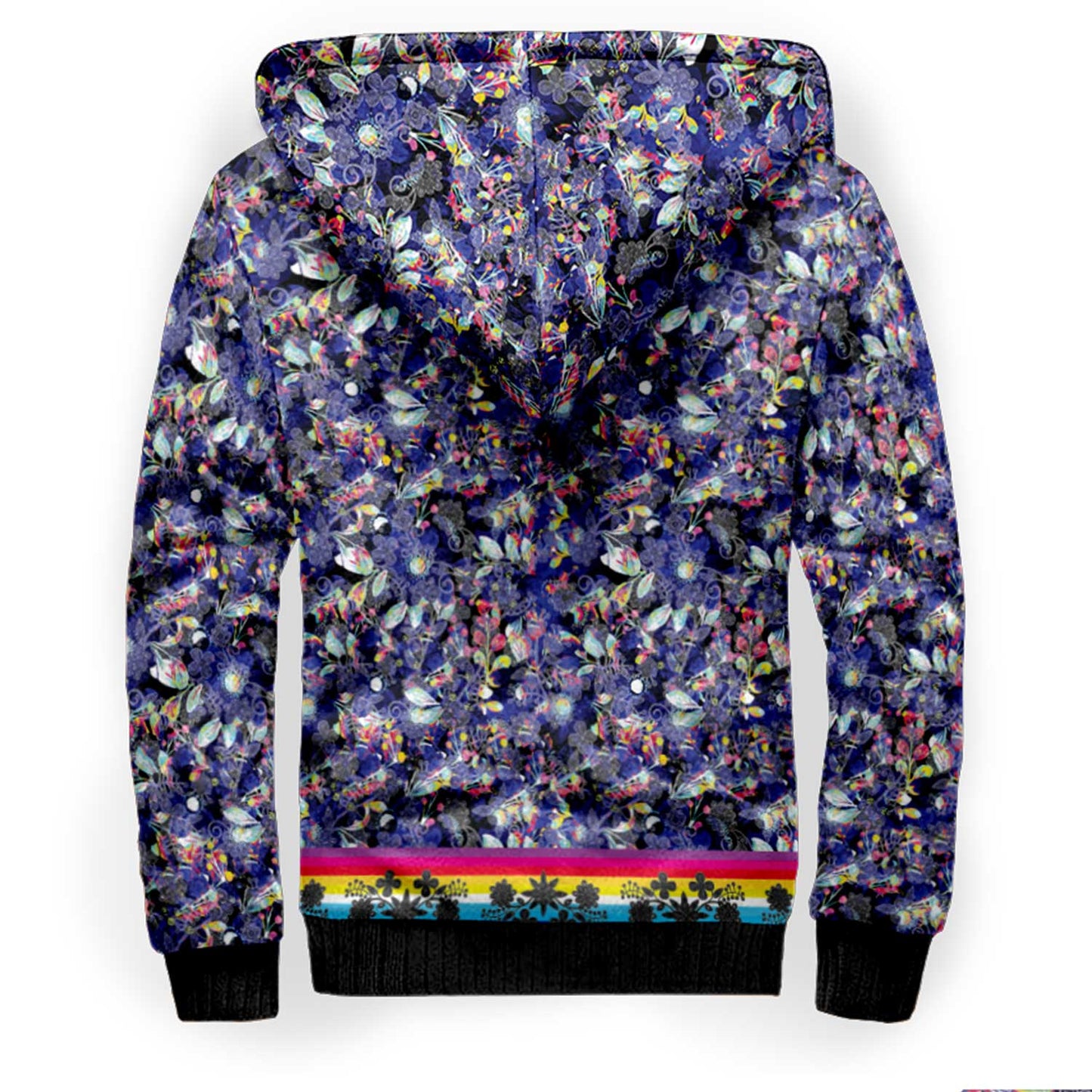 Culture in Nature Blue Sherpa Hoodie