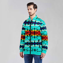 Load image into Gallery viewer, Between the Mountains Youth Zippered Collared Lightweight Jacket
