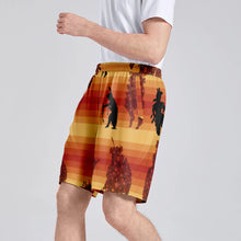 Load image into Gallery viewer, Dancers Brown Athletic Shorts with Pockets
