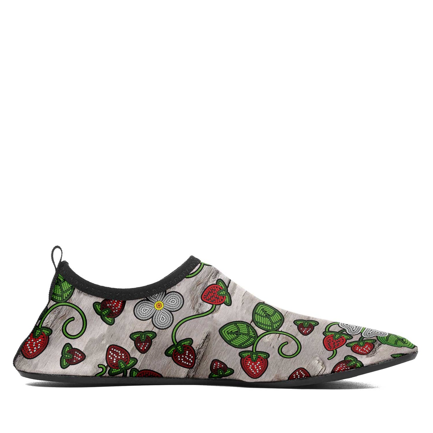 Strawberry Dreams Bright Birch Kid's Sockamoccs Slip On Shoes