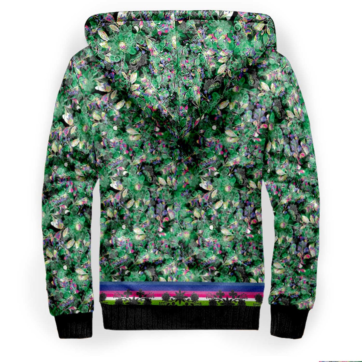 Culture in Nature Green Sherpa Hoodie