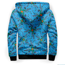 Load image into Gallery viewer, Willow Bee Saphire Sherpa Hoodie
