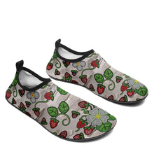 Load image into Gallery viewer, Strawberry Dreams Bright Birch Kid&#39;s Sockamoccs Slip On Shoes
