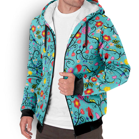 Nipin Blossom Sky Sherpa Hoodie