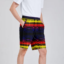 Load image into Gallery viewer, Two Worlds Apart Athletic Shorts with Pockets
