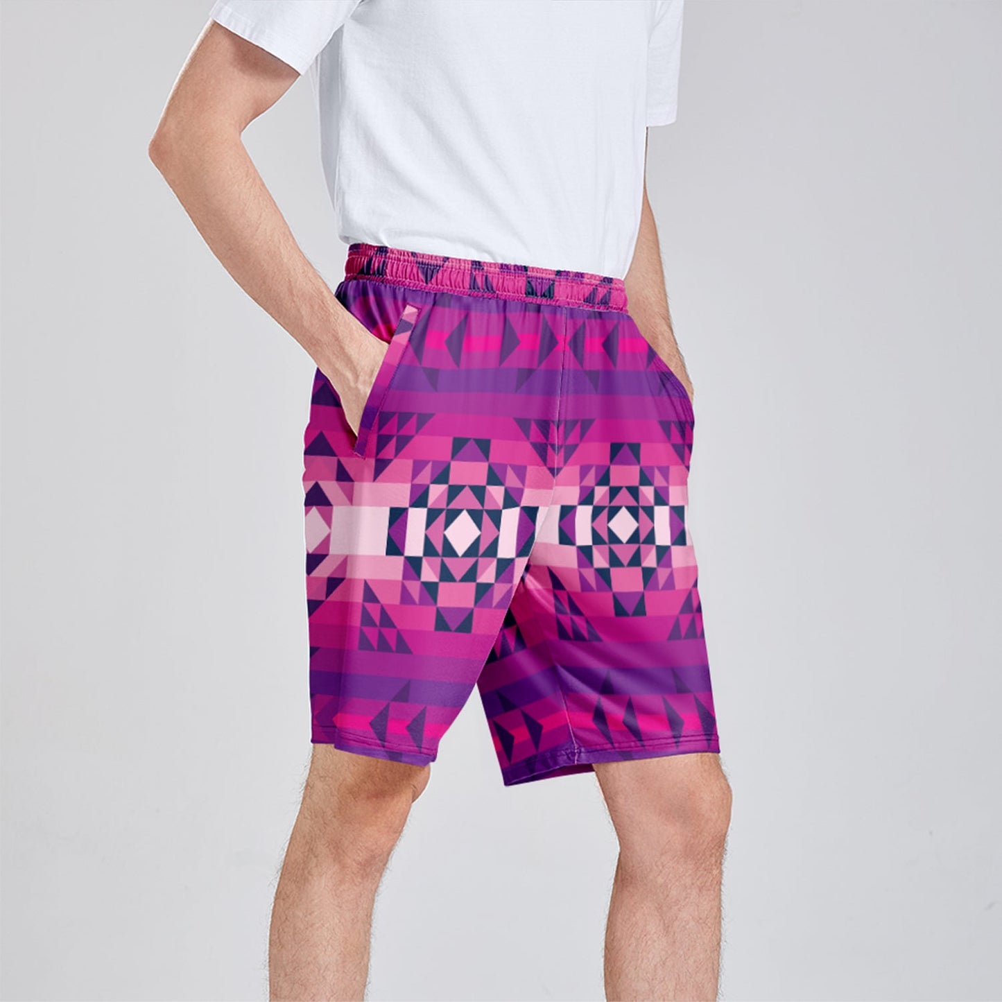 Royal Airspace Athletic Shorts with Pockets