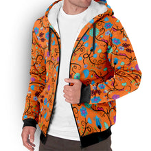 Load image into Gallery viewer, Nipin Blossom Carrot Sherpa Hoodie
