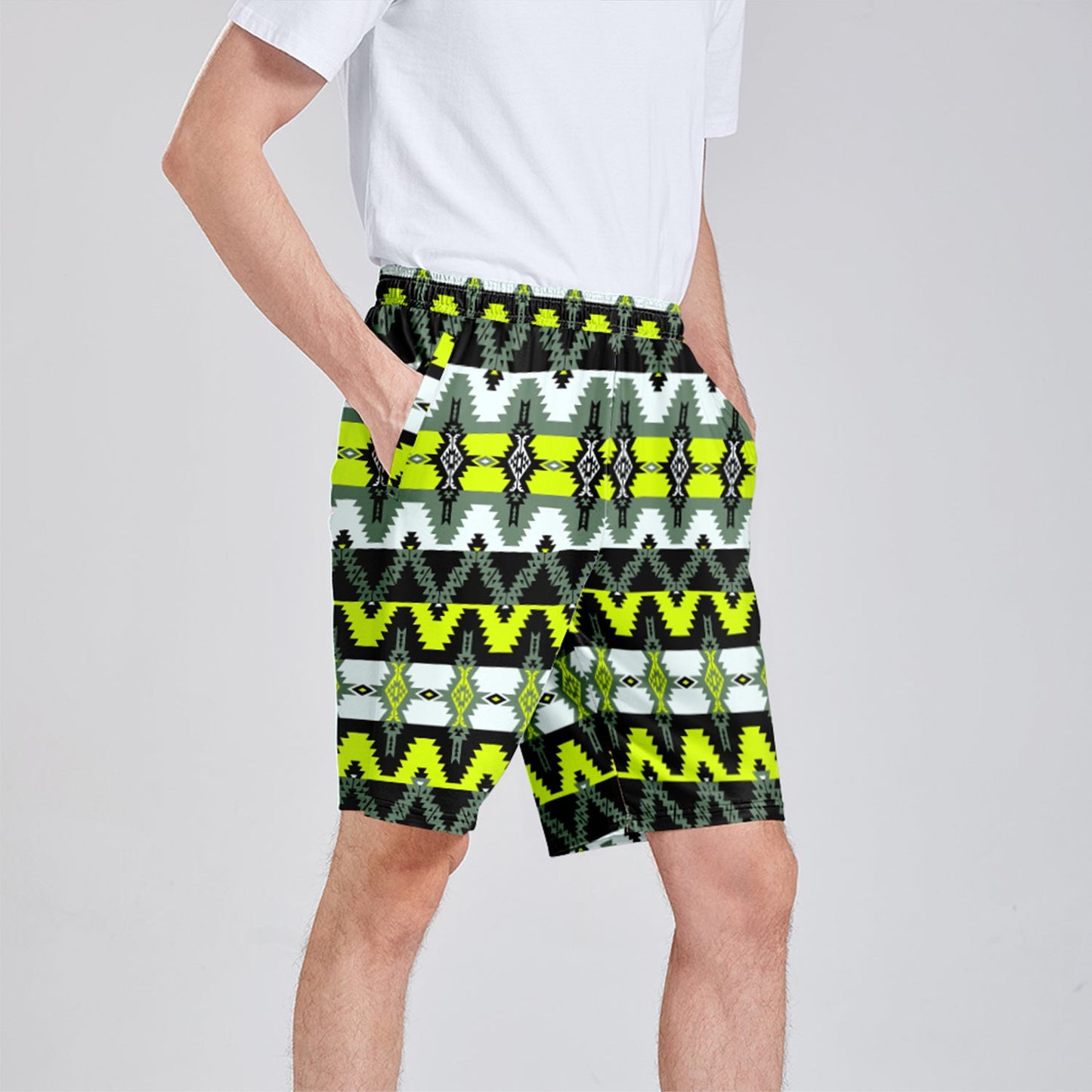 Two Spirit Medicine Athletic Shorts with Pockets