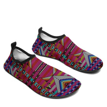 Load image into Gallery viewer, Medicine Blessing Pink Kid&#39;s Sockamoccs Slip On Shoes
