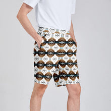 Load image into Gallery viewer, Cofitichequi White Athletic Shorts with Pockets
